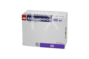 ВЕРОШПИРОН капс. 100мг n30