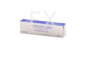 СИНТОМИЦИНА ЛИНИМЕНТ линим. (туба) 10% 25г