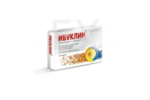 ИБУКЛИН таб 400мг/325мг n10
