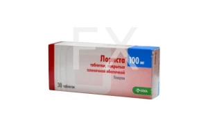 ЛОРИСТА таб п/об 100мг n30