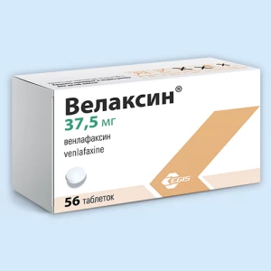 ВЕЛАКСИН таб 37.5мг n28