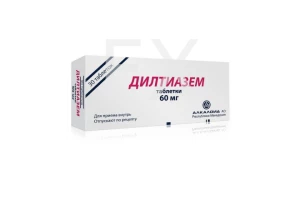 ДИЛТИАЗЕМ таб 60мг n30
