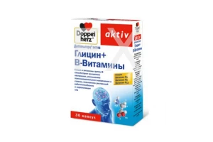 ДОППЕЛЬГЕРЦ АКТИВ ГЛИЦИН+В-ВИТАМИНЫ капс. n30