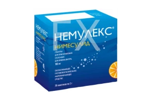 НЕМУЛЕКС гран. д/сусп. (пак.) 100мг - 2г n30