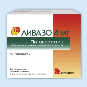 ЛИВАЗО таб п/об 4мг n28