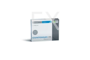 КЛАРИТРОМИЦИН таб п/об 500мг n7