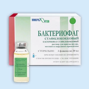 БАКТЕРИОФАГ СТАФИЛОКОККОВЫЙ жидкий (фл.) 100мл n1