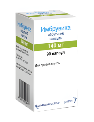 ИМБРУВИКА капс. 140мг n90
