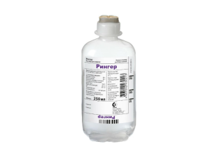 РИНГЕРА РАСТВОР р-р д/инф (фл.) 250мл n10
