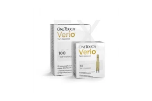 ТЕСТ ПОЛОСКИ К ГЛЮКОМЕТРУ Уан-тач (One touch) Verio n50