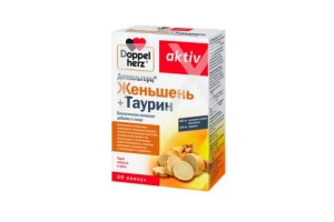 ДОППЕЛЬГЕРЦ ЖЕНЬШЕНЬ+ТАУРИН таб шип. n15
