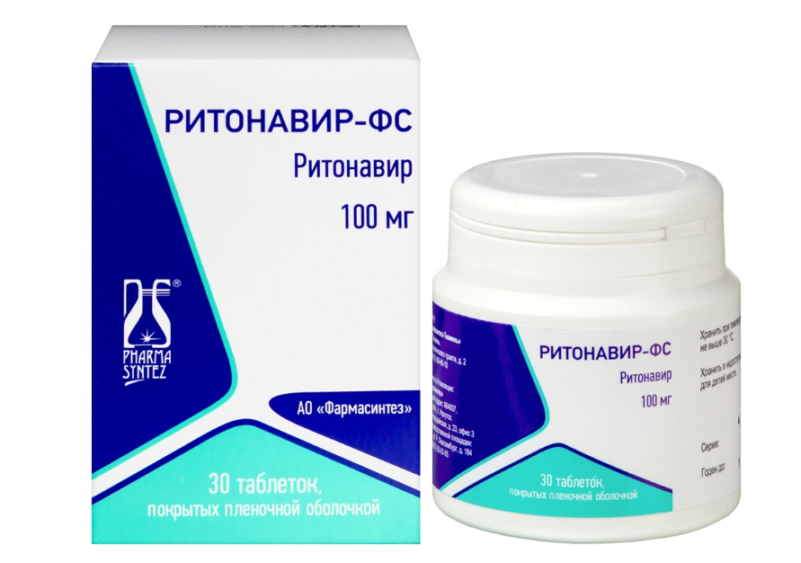 РИТОНАВИР таб п/об 100мг n30