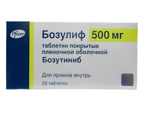 БОЗУЛИФ таб п/об 500мг n28