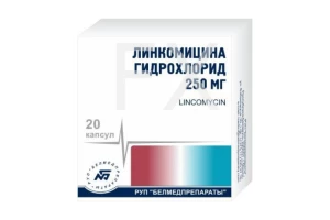 ЛИНКОМИЦИНА ГИДРОХЛОРИД капс. 250мг n20