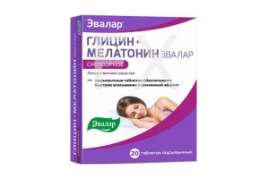 ГЛИЦИН+МЕЛАТОНИН таб 100мг+3мг n60