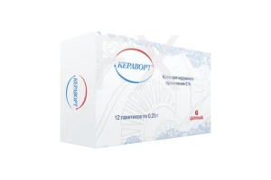 КЕРАВОРТ крем (пак.) 5% 0.25г n12