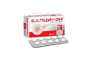 ВАЛЦИКОН таб п/об 500мг n42