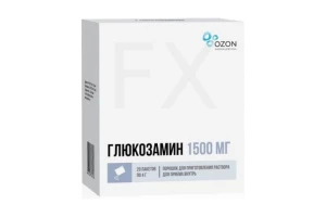ГЛЮКОЗАМИН пор. д/р-ра внутрь (пак.) 1.5г n20