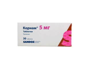 КОРНАМ таб 5мг n30