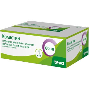 КОЛИСТИН пор. д/инг. (фл.) 1млн. ЕД n28