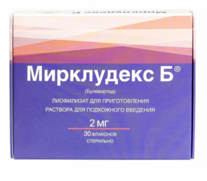 МИРКЛУДЕКС Б лиоф. д/р-ра д/ин. (фл.) 2мг n30