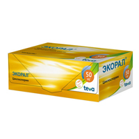 ЭКОРАЛ капс. 50мг n50