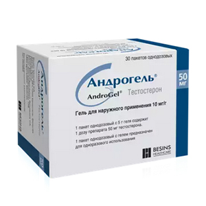 АНДРОГЕЛЬ гель (пак.) 1% - 5г n30