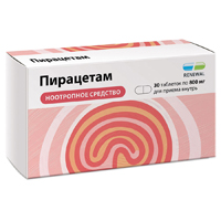ПИРАЦЕТАМ таб п/об 800мг 30 шт.