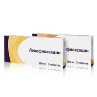 ЛЕВОФЛОКСАЦИН таб п/об 500мг n10