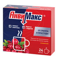АНВИМАКС пор д/р-ра орал. (пак.) 5г n3 Черная смородина