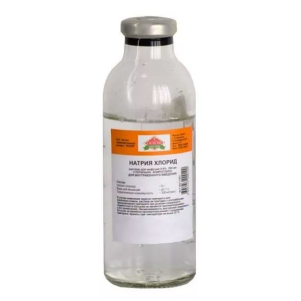 НАТРИЯ ХЛОРИД р-р д/инф. (фл.) 0.9% - 250мл n10