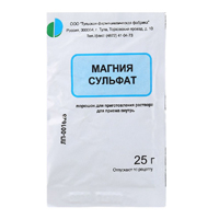 МАГНИЯ СУЛЬФАТ пор. 25г n1