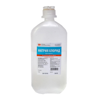 НАТРИЯ ХЛОРИД р-р д/инф. (фл.) 0.9% - 400мл 20 шт.