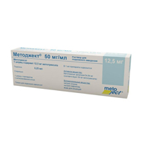 МЕТОДЖЕКТ р-р д/ин. (шприц) 50мг/мл - 0.25мл 1 шт.