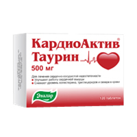 КАРДИОАКТИВ ТАУРИН таб 500мг n60