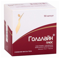 ГОЛДЛАЙН ПЛЮС капс. 15+153.5мг n90