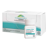 СТИВАРГА таб п/об 40мг n84