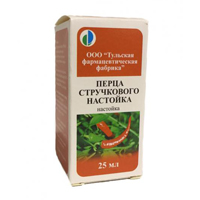 ПЕРЦА СТРУЧКОВОГО НАСТОЙКА (фл.) 25мл