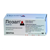 ЛОЗАП таб п/об 50мг 90 шт. ЛОЗАП таб п/об 50мг 90 шт.