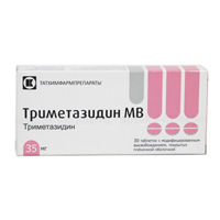 ТРИМЕТАЗИДИН МВ таб п/об 35мг n120