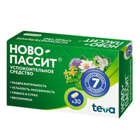 Ново-Пассит таб. п/пл. об. №30