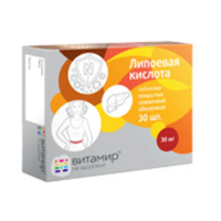 ЛИПОЕВАЯ КИСЛОТА таб п/об 100мг 60 шт. ЛИПОЕВАЯ КИСЛОТА таб п/об 100мг 60 шт.