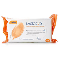 ЛАКТАЦИД ФЕМИНА салфетки влажные 15 шт.