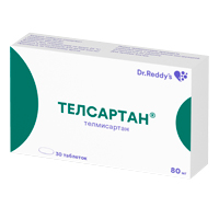 ТЕЛСАРТАН таб п/об 80мг 30 шт. ТЕЛСАРТАН таб п/об 80мг 30 шт.