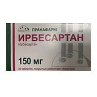 ИРБЕСАРТАН таб п/об 150мг n28