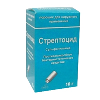 СТРЕПТОЦИД пор. (банка) 10г