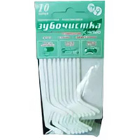 ЗУБОЧИСТКИ с нитью n30 Ментол