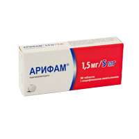 АРИФАМ таб 1.5мг+5мг n30
