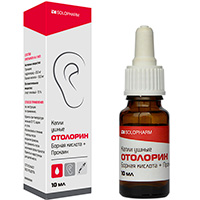 ОТОЛОРИН капли ушн. (фл.) 10мл n1