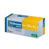 КО-ДАЛЬНЕВА таб 5мг+1.25мг+4мг 90 шт.